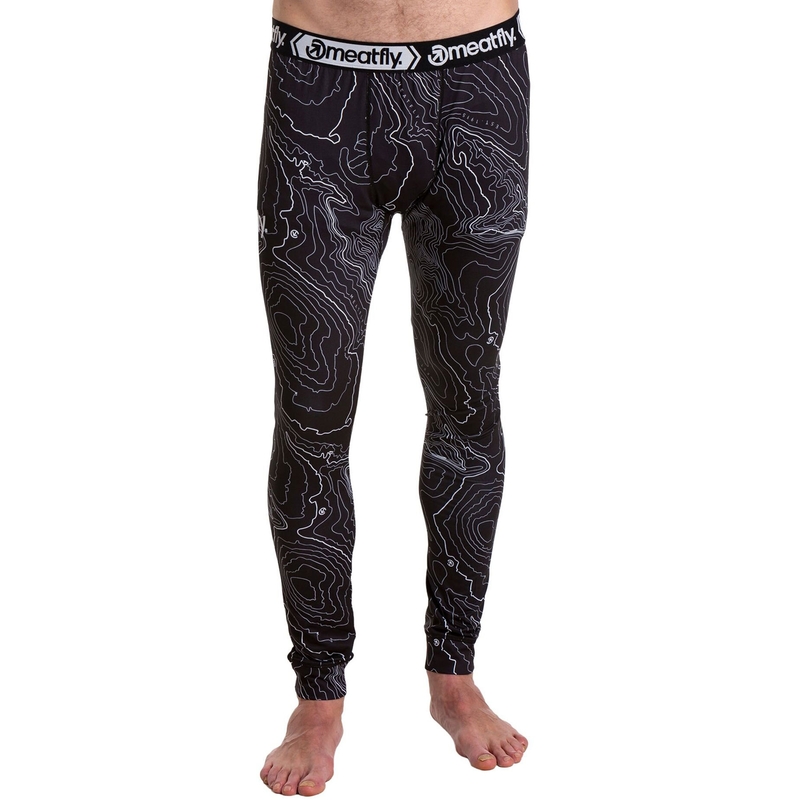 Intimo termico Meatfly Sloan nero-bianco