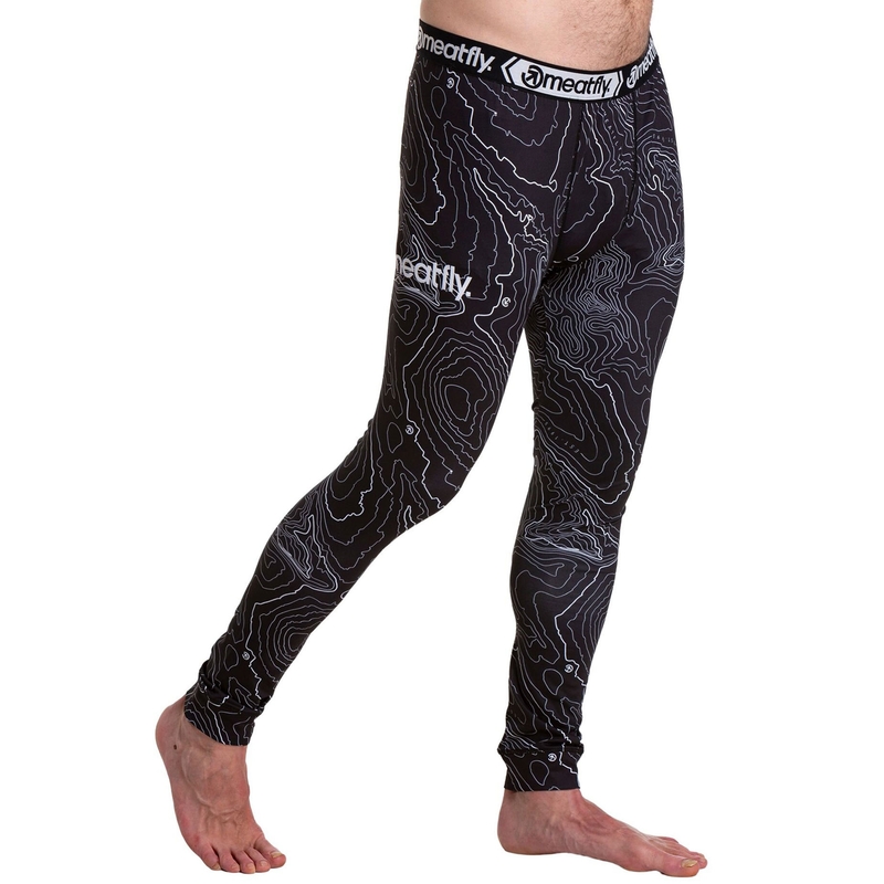 Intimo termico Meatfly Sloan nero-bianco