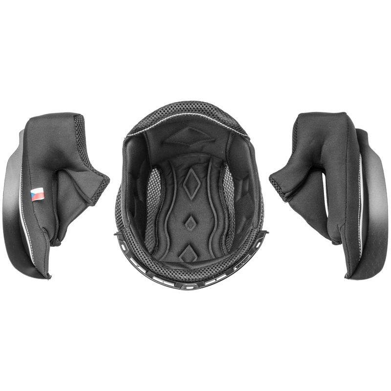 Guancia e cappellino per caschi Cassida Integral 3.0 nero