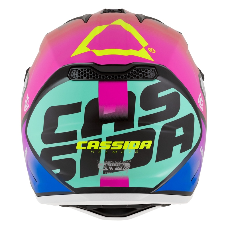Casco motocross da bambino Cassida Cross Cup 2 Napa Pearl multicolor