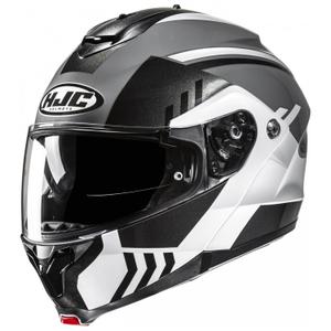 Casco moto flip-up HJC C91N Kaon MC5 grigio-nero-bianco