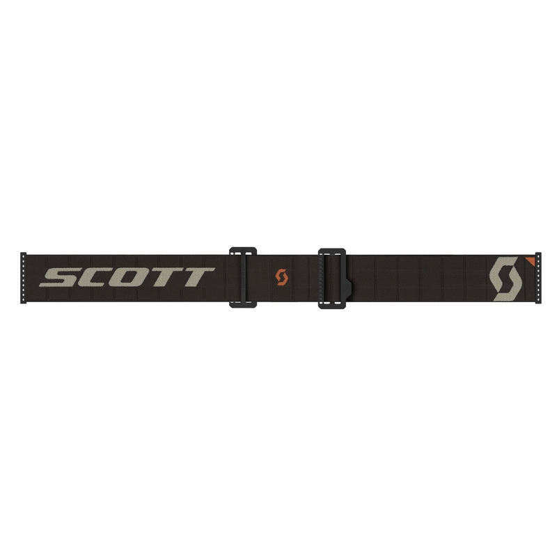 Occhiali da motocross SCOTT Prospect 2.0 AMP marrone scuro-beige con plexiglass dorato