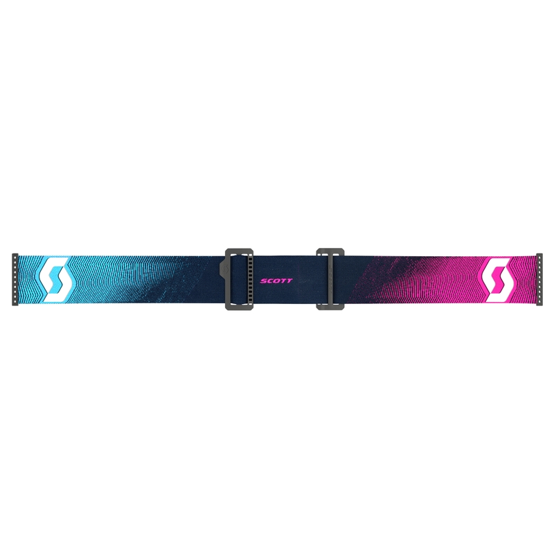 Occhiali motocross SCOTT Prospect 2.0 AMP blu-rosa con plexiglass specchiato blu