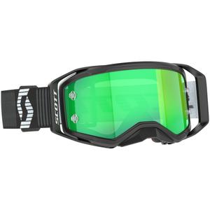 Occhiali motocross SCOTT Prospect 2.0 nero-bianco con vetro a specchio verde