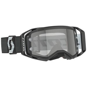 Occhiali motocross SCOTT Prospect 2.0 LS nero-bianco con plexiglass fotosensibile