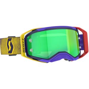 Occhiali motocross SCOTT Prospect 2.0 rosso-giallo con plexiglass verde