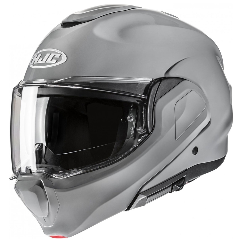 Casco moto apribile HJC F100 Grigio solido