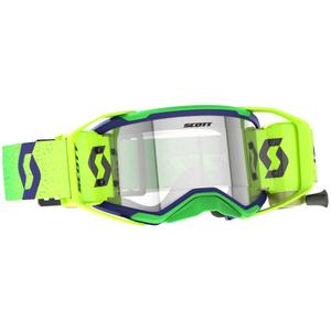 Occhiali motocross SCOTT Prospect 2.0 WFS viola-giallo fluo con plexiglass trasparente