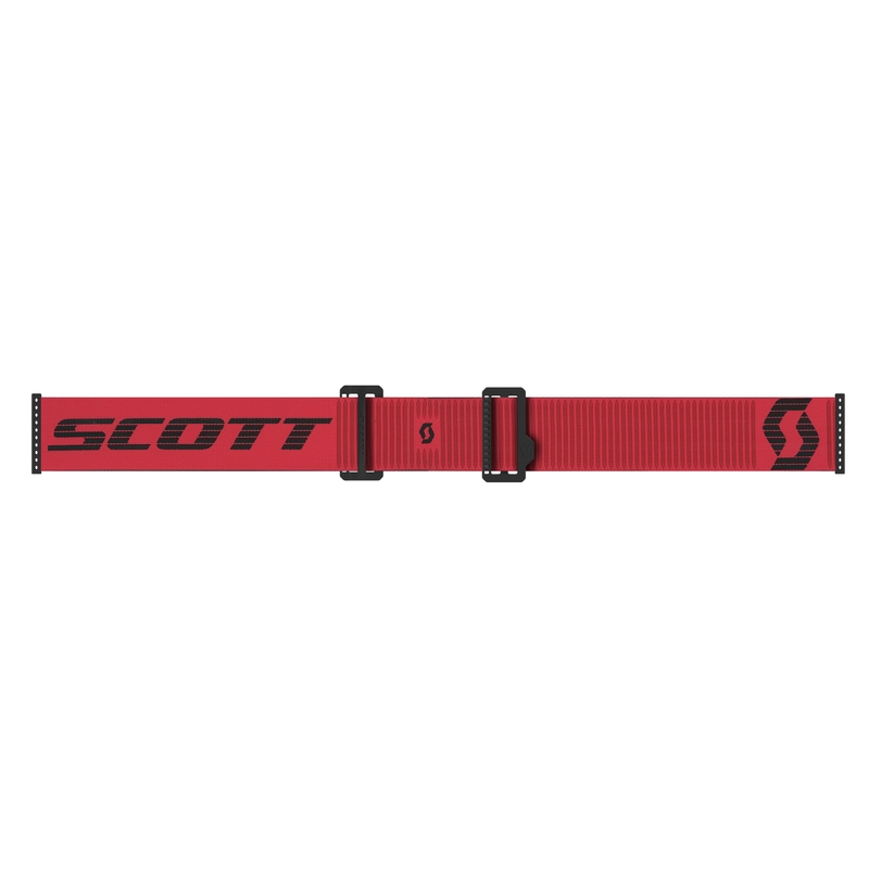 Occhiali motocross SCOTT Prospect 2.0 WFS rosso-nero con plexiglass trasparente