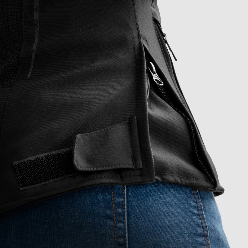 Giacca da moto da donna Rebelhorn Jax nera