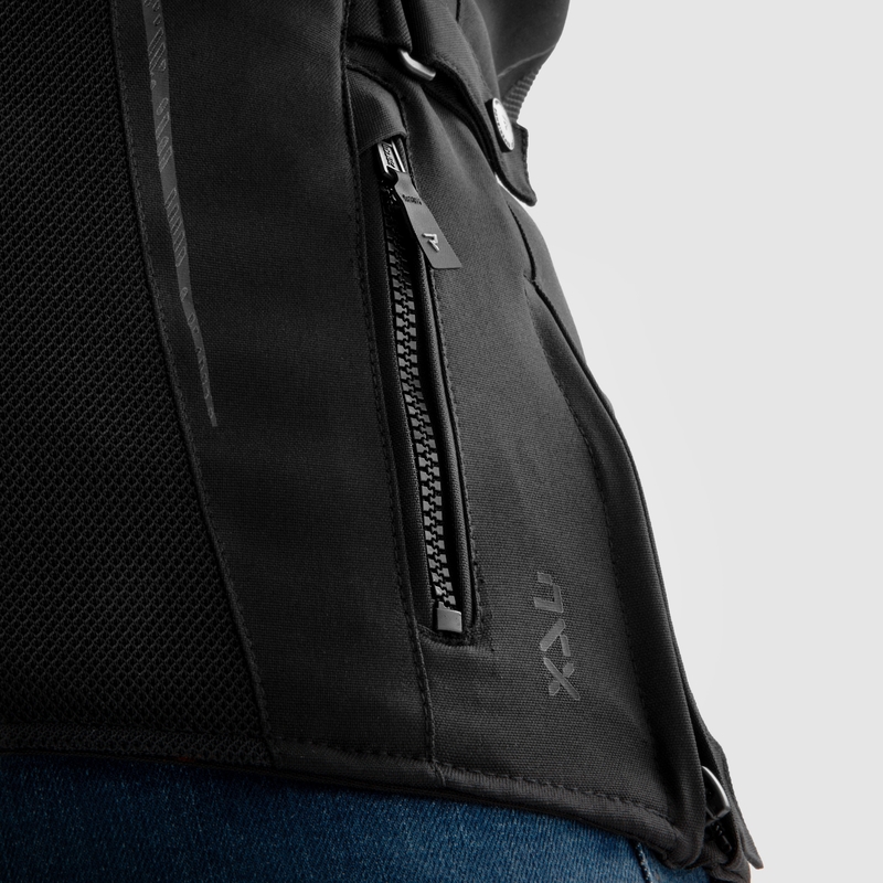 Giacca da moto da donna Rebelhorn Jax nera