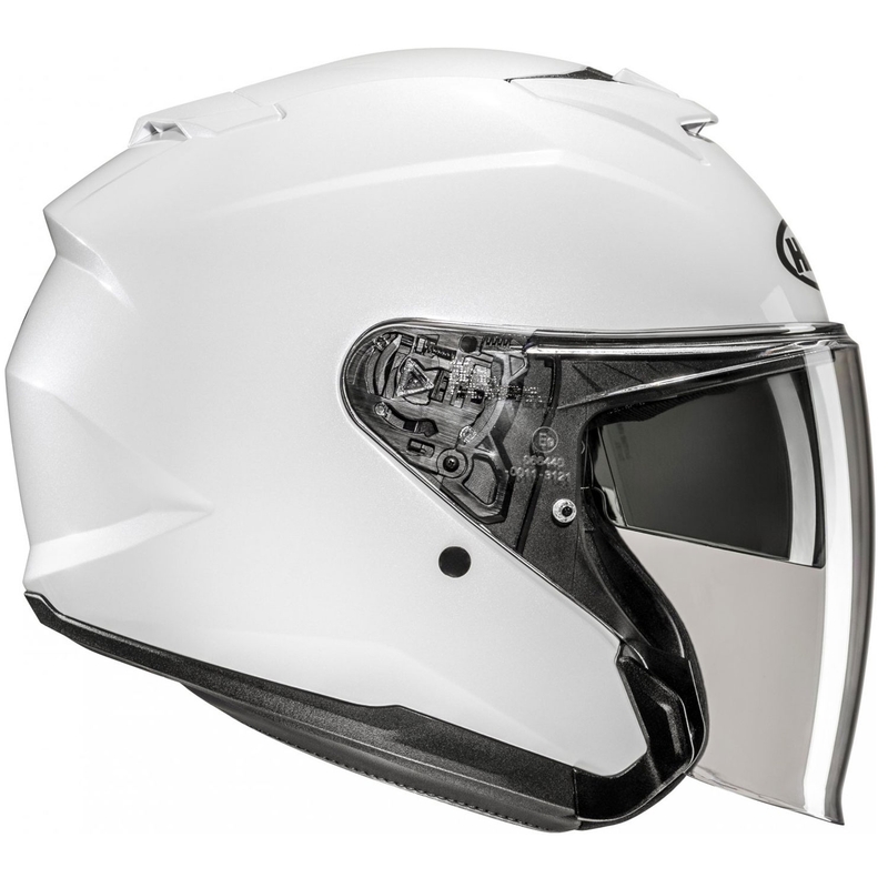 Casco moto aperto HJC i31 Solid bianco perla