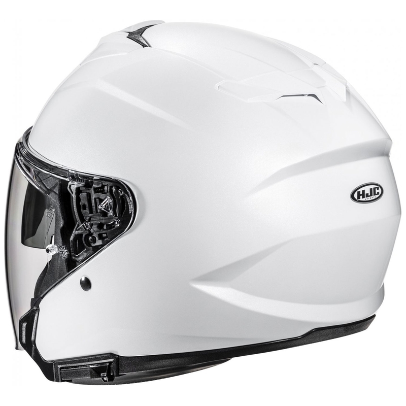 Casco moto aperto HJC i31 Solid bianco perla