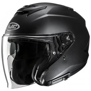 Casco moto aperto HJC i31 Solid semi piatto nero