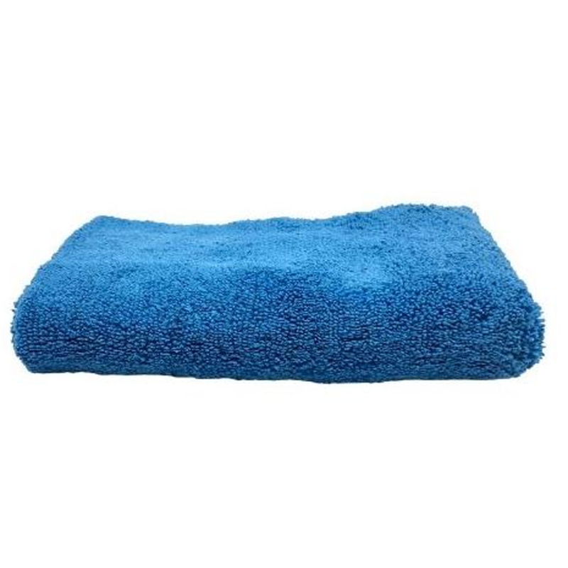 Asciugamano in microfibra extra morbido Autosol blu