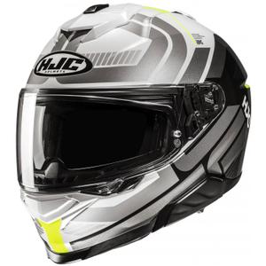Casco Moto Integrale HJC i71 Viz MC3H Grigio-Bianco