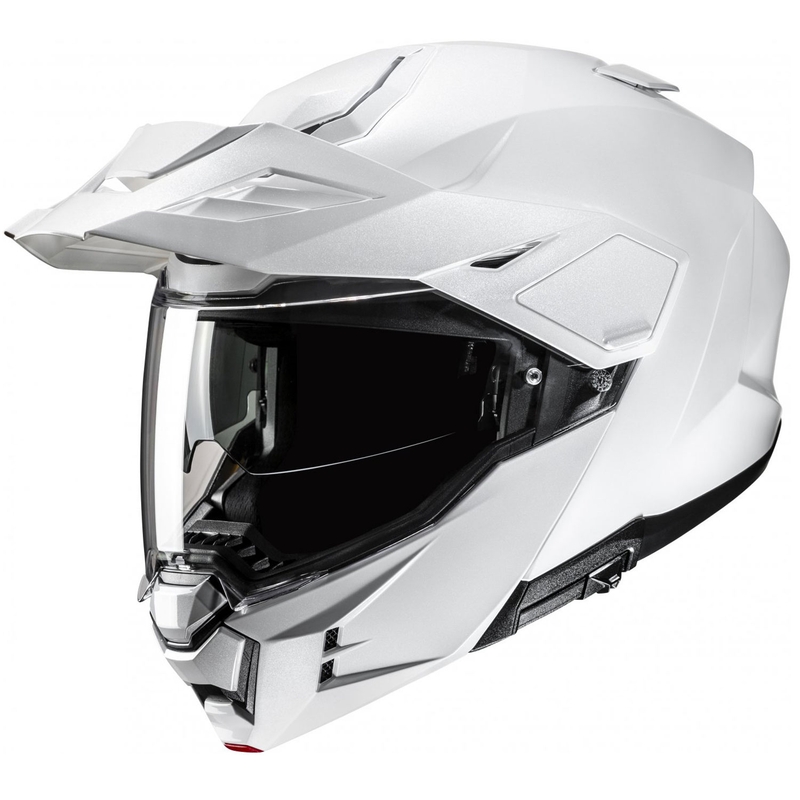 Casco da moto flip-up HJC i80 Solid bianco perla