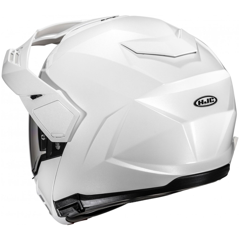 Casco da moto flip-up HJC i80 Solid bianco perla