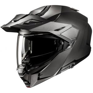 Casco moto apribile HJC i80 Solid Semi Flat titanio