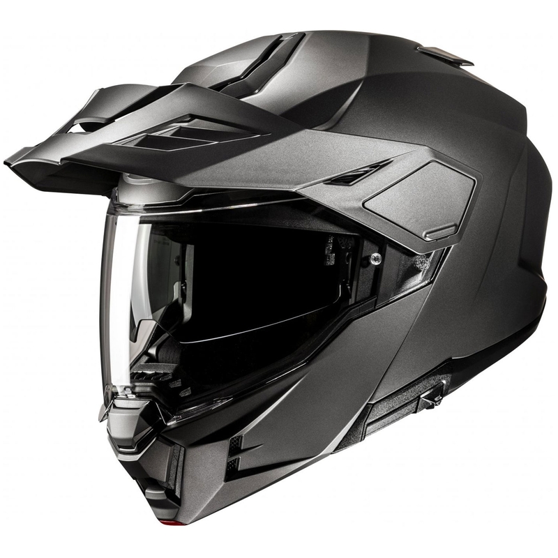 Casco da moto HJC i80 Solid Semi Flat Flip-Up Titanio