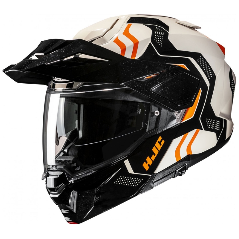 Casco da moto HJC i80 Velly MC7 apribile beige-nero