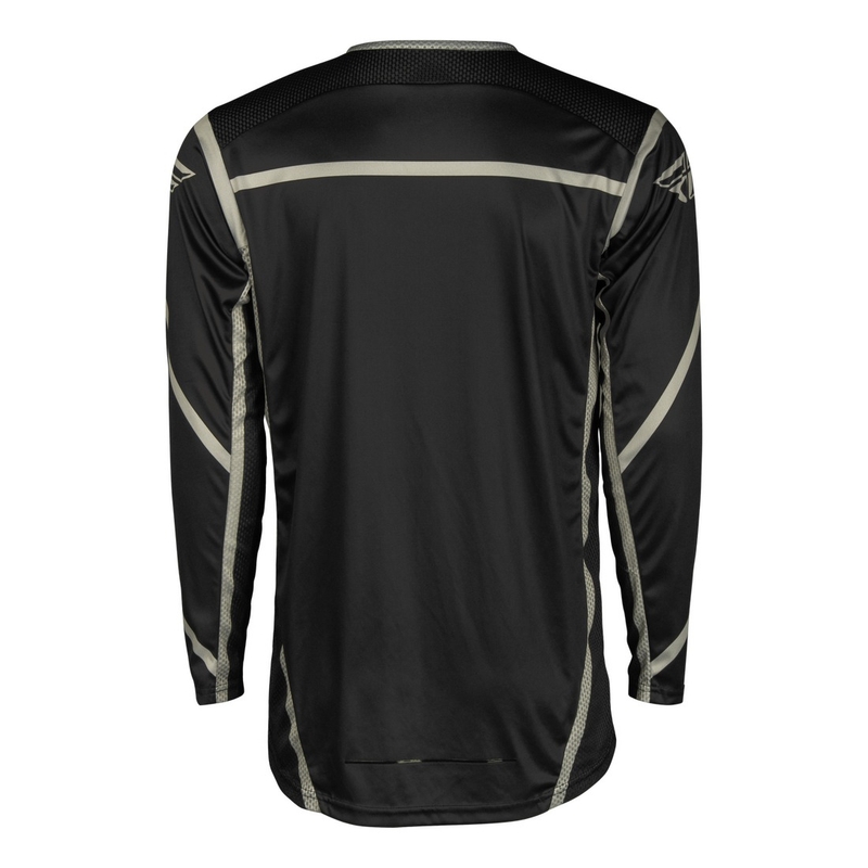 Maglia motocross FLY Racing Lite nero-grigio