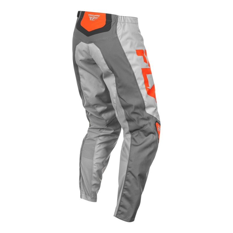 Pantaloni motocross FLY Racing F-16 grigio-nero-arancio