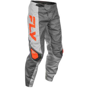 Pantaloni motocross FLY Racing F-16 grigio-nero-arancio