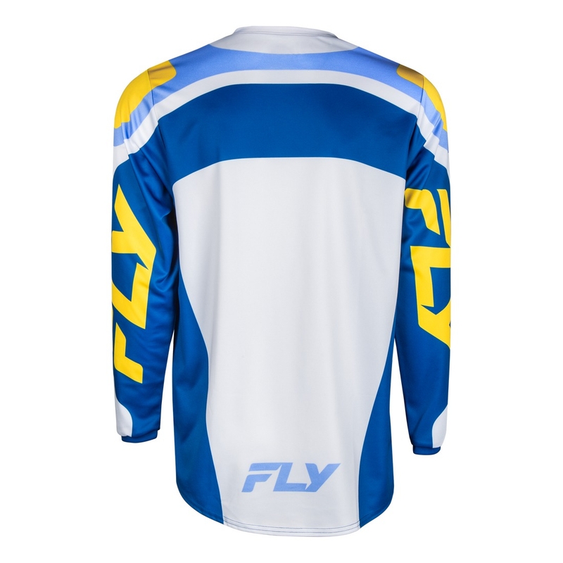 Maglia motocross FLY Racing F-16 bianco-blu-giallo