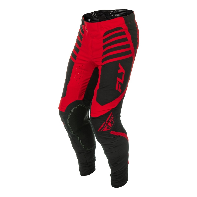 Pantaloni motocross FLY Racing Lite nero-rosso