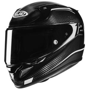 Casco integrale da moto HJC RPHA 12 CARBON Keres MC5 nero-bianco