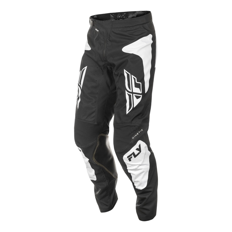 Pantaloni motocross FLY Racing Kinetic Sym nero-bianco
