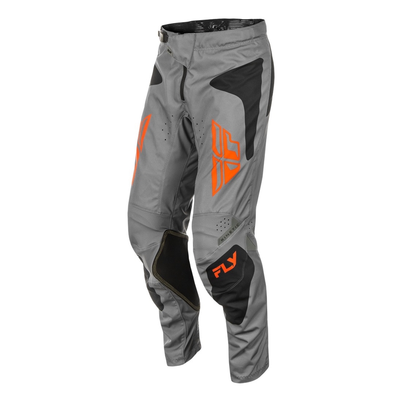 Pantaloni motocross FLY Racing Kinetic Sym grigio-arancio-nero