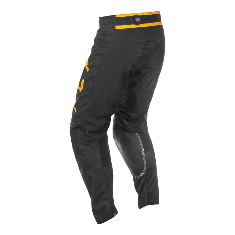 Pantaloni motocross FLY Racing Kinetic Center nero-oro
