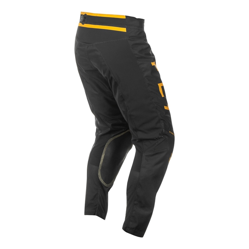 Pantaloni motocross FLY Racing Kinetic Center nero-oro
