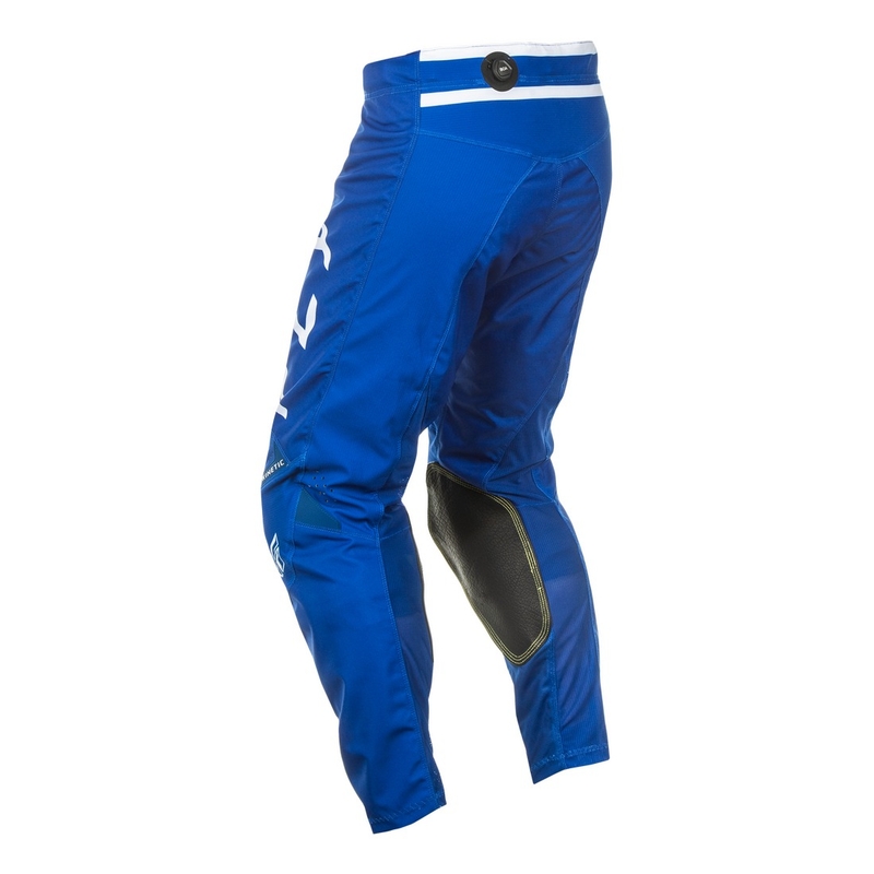 Pantaloni motocross FLY Racing Kinetic Center blu-bianco
