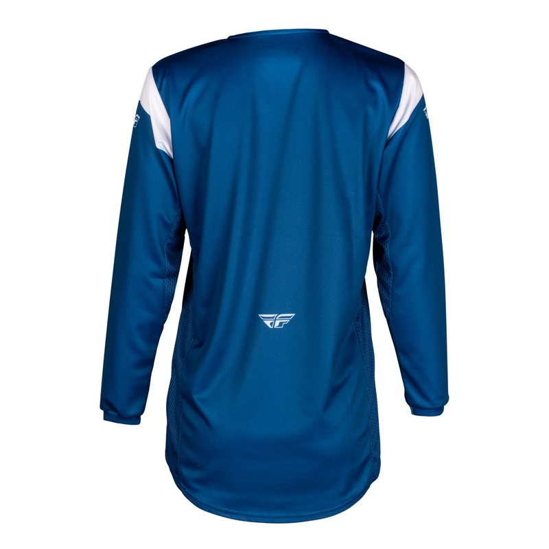 Maglia motocross bambino FLY Racing Kinetic Stoke blu-bianco