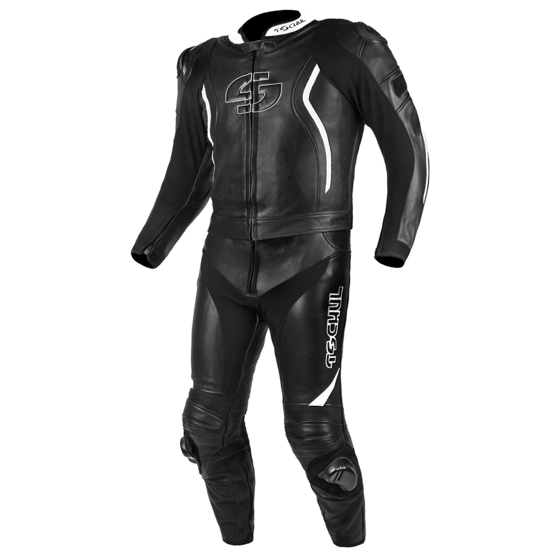 Tuta da uomo Tschul 535 in bianco e nero Saldi