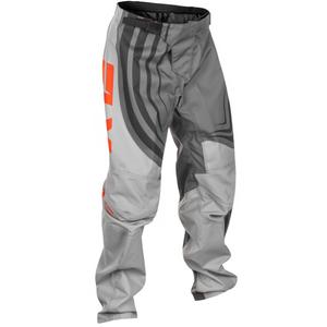 Pantaloni motocross da bambino FLY Racing F-16 grigio-arancio