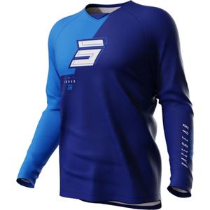 Maglia da motocross Shot Squad blu Saldi