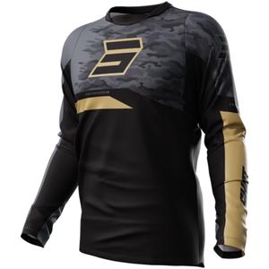 Maglia da motocross Shot Devo Matrix oro Saldi