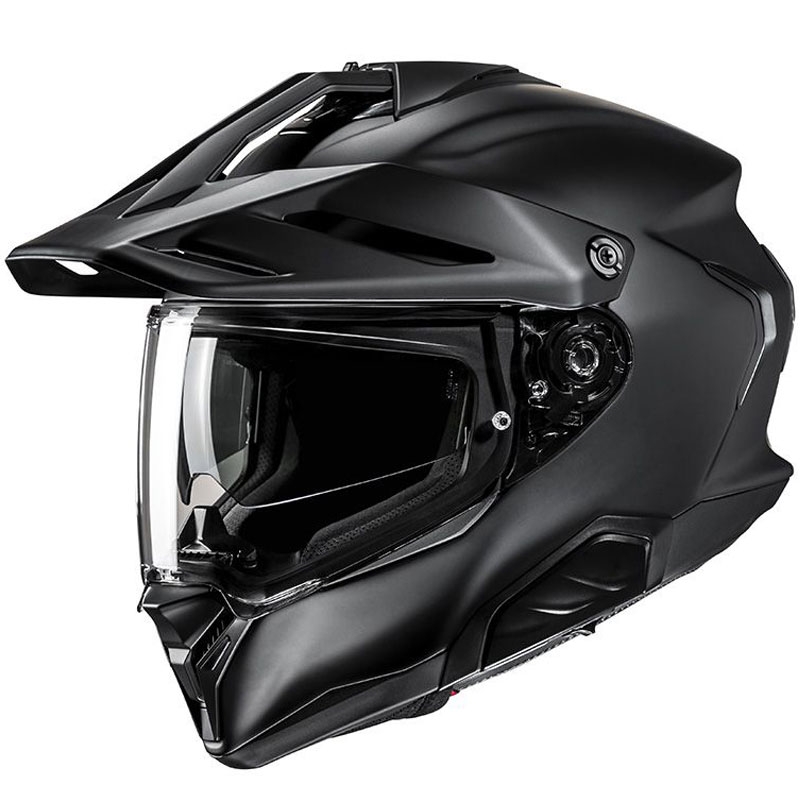 Casco moto enduro HJC RPHA 60 Solid nero opaco