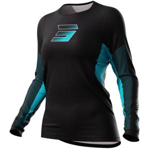Maglia motocross donna Shot Venus blu Saldi