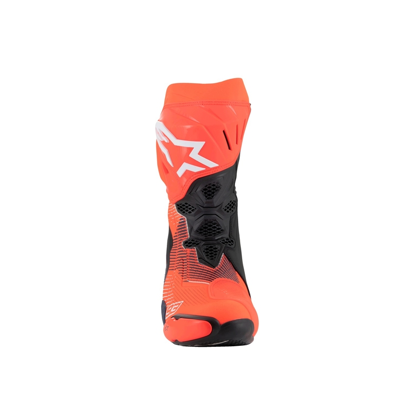Stivali Moto Alpinestars Supertech R Vented Limited Edition MM93 Marc Marquez Fluo Rosso-Blu-Nero