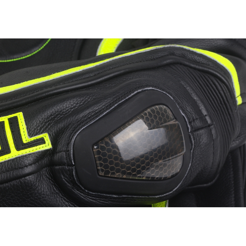 Tuta da uomo Tschul 535 nero-giallo fluo Saldi