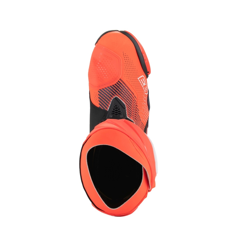 Stivali Moto Alpinestars Supertech R Vented Limited Edition MM93 Marc Marquez Fluo Rosso-Blu-Nero