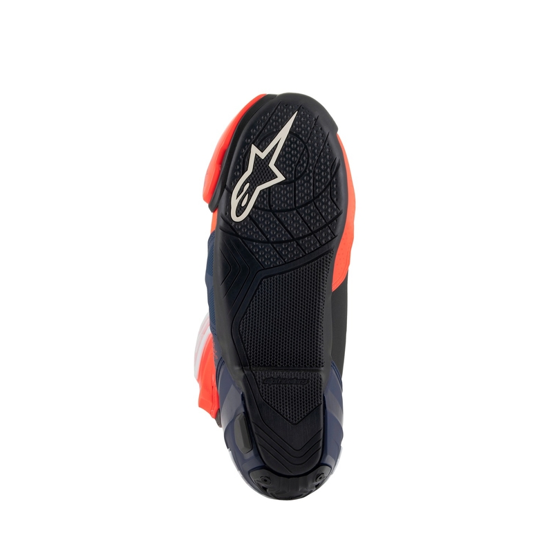 Stivali Moto Alpinestars Supertech R Vented Limited Edition MM93 Marc Marquez Fluo Rosso-Blu-Nero