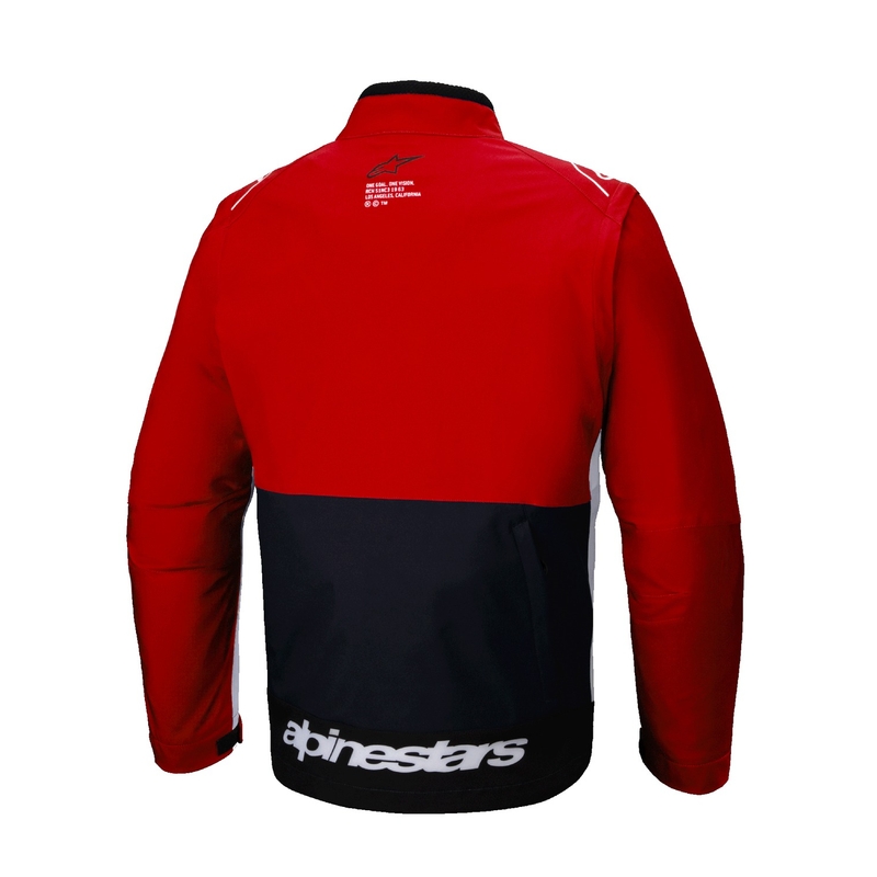 Giacca Alpinestars Lite Dura Softshell nero-rosso-bianco