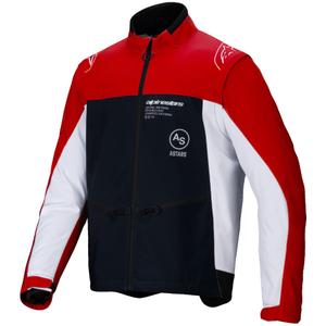 Giacca Alpinestars Lite Dura Softshell nero-rosso-bianco