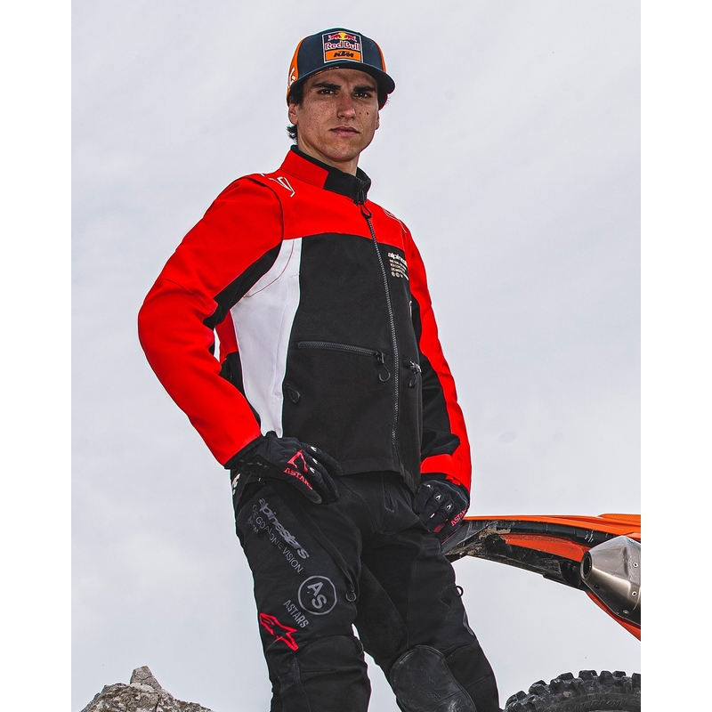 Giacca Alpinestars PRO-Dura nero-rosso-bianco